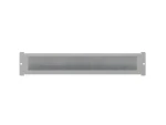 Lanberg AK-1106-S sivý / Panel / kefový káblový priechod / 19" (AK-1106-S)