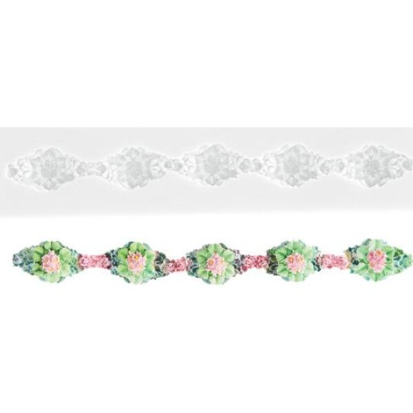 Silicone form flower edge 200x11mm - Silikomart - Silikomart