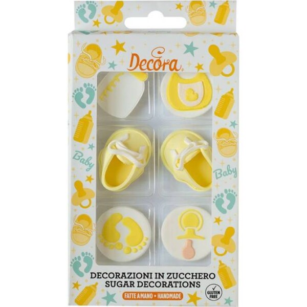 Cukrová dekorace bábätko - Decora - Decora