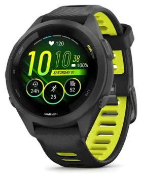 Garmin Forerunner 265S čierna / Chytré hodinky / 1.1 "/ GPS / BT / Wi-Fi / 5 ATM (010-02810-13)