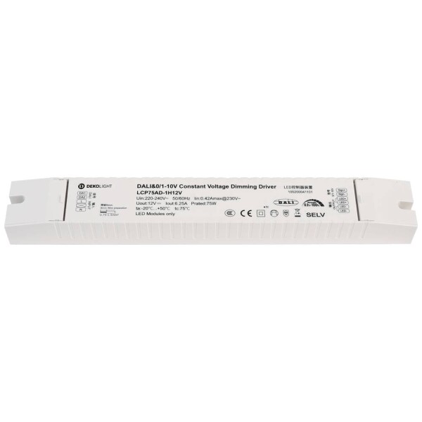 Deko Light BASIC, DIM, CV, LCP napájací zdroj pre LED konštantné napätie 0 mA - 6.25 A 12 V/DC; 862254