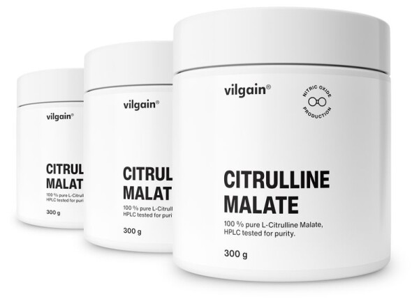 Vilgain Citrulín Malát – 3× 300 g