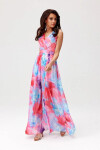 Dámske šaty SUK0477 53D /195907 Multicolor - Roco Fashion L-40 Mix barev