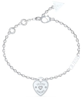 Guess Pôvabný oceľový náramok Guess Amore JUBB05057JWRH 18,5 cm