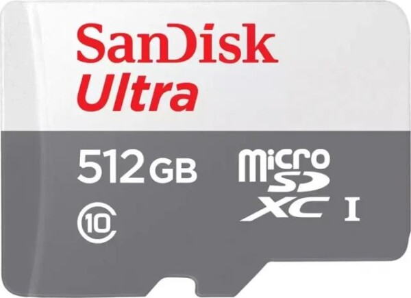 SanDisk Ultra MicroSDXC 512 GB Class 10 UHS-I (SDSQUNR-512G-GN3MN)