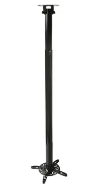 Univerzálny stropný držiak pre projektor P-104 / Stropný držiak / 110-197 cm / nosnosť 15 kg (RAMART P-104 CZARNY)