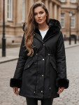 Dámska zimná bunda ARCTIC black FashionStreet TY3986 XL