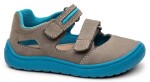 Chlapčenské barefoot sandále PROTETIKA NERY KHAKI sivé - 22