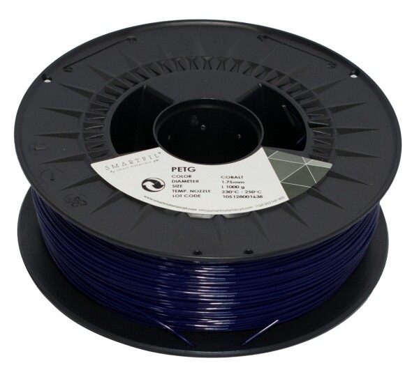 Smartfil PETG filament kobaltovo modrý 1,75 mm 1 kg