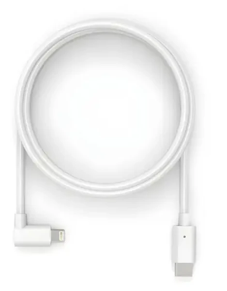Compulocks USB-C - Lightning kábel biela / Kábel / 180 cm / pravouhlý Lightning / nabíjací (6FTC90DLT01)