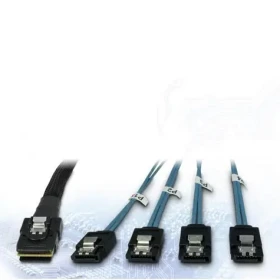 Inter-tech Kábel SFF-8087 - 4X SATA / Interný kábel / krížený / 0,65 m (88885237)