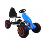 Mamido Detská šliapací motokára Monster Strong modrá