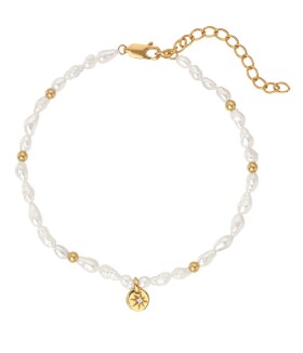 Hot Diamonds Luxusný perličkový náramok s diamantom Jac Jossa Soul DL647