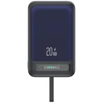 USAMS CD219 XM Series 10000mAh čierna / Power Bank / Magnetické bezdrôtové nabíjanie 15W / PD 20W (10KCD21901)