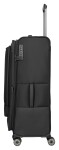 Veľký textilný kufor na kolieskach Travelite Crosslite XL Black