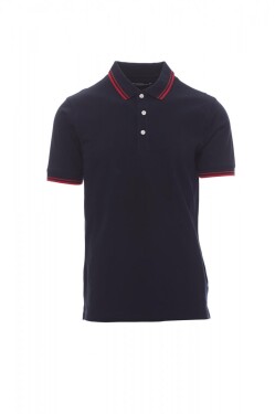 Pánska polokošeľa Payper SKIPPER Farba: Námornícka Modrá/ Červená, Veľkosť: 4XL (0000730021080234XL)