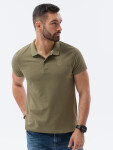 Ombre Polo tričká Olive