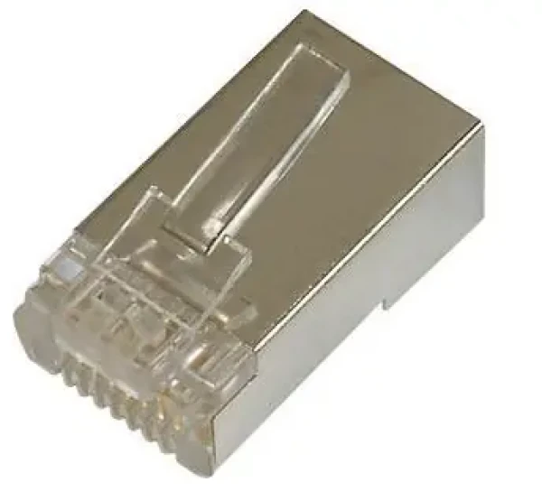 Digitus DN-219603 / Modulárny konektor RJ45 / CAT 6 / tienený / okrúhly kábel / 100 ks (DN-219603)