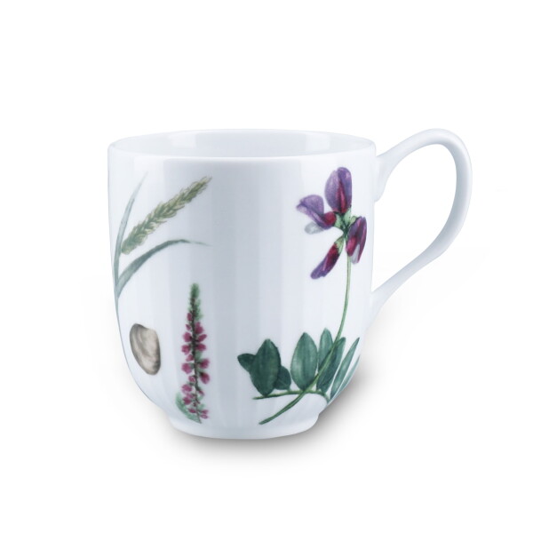 KÄHLER Porcelánový hrnček Hammershøi Summer Coastal flowers