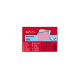 Herlitz Linkované kartičky A7 / 200 ks / farebná (10836245)