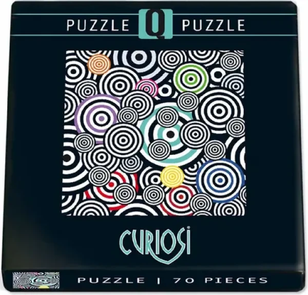 CURIOSI Štvorcové puzzle Q Shake: Vzor V