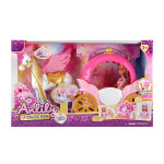 Mamido Mamido Bábika princezná s koňom Pegasom a kočiarom so zvukmi a svetlom XL