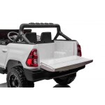 Mamido Elektrické autíčko Toyota Hilux biele