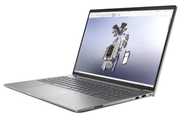HP ZBook X G1i sivá / Mobilná pracovná stanica / 16" WUXGA / Intel Core Ultra 7 255H / 32GB DDR5 / 1TB SSD (B72WSET#BCM)