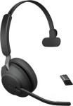 Jabra Evolve2 65 Mono UC USB-A čierna / mono náhlavná súprava / mikrofón / Bluetooth / USB-A dongle (26599-889-999)