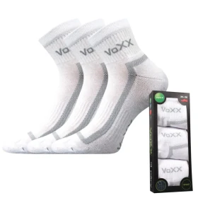 VOXX ponožky Caddy B 3párové biele 1 balenie 35-38 117334
