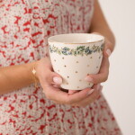 GREEN GATE Latte cup Philippa Petit White 300 ml