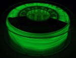 PLA filament GLOW GREEN svietiaci v tme zelená 1,75 mm Smartfil 1 kg