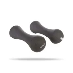 Neoprenové činky 2 x 3 kg - GymBeam (sivá) (48973-1-2x3000g)