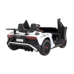 Mamido Detské elektrické autíčko Lamborghini Aventador SV biele