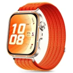 Tech-Protect Nylon oranžová / Remienok / Huawei Watch Fit 3 / 4 / 4 Pro / 5 / 5 Pro