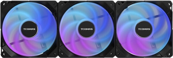 Tcomas FA200 Czarny 3-pack