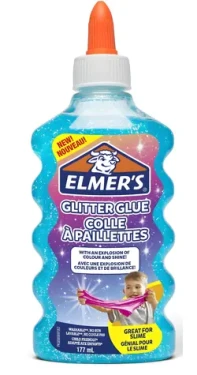 Elmer's Trblietavé lepidlo 177 ml modré / Lepidlo / trblietavé / na výrobu slizu (0102/2077252)