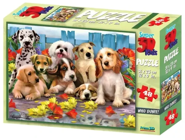 Prime 3D Puzzle Psíci