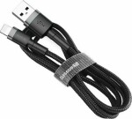 Baseus CALKLF-RG1 Kábel USB-A (M) - Lightning (M) 3 m čierna (CALKLF-RG1)