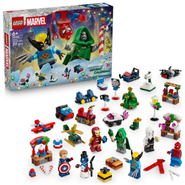 LEGO® MARVEL 76340 Adventný kalendár 2026