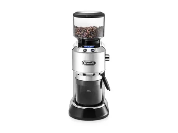 DeLonghi KG521.M strieborná / mlynček na kávu / zásobník 350 g / 150 W / 18 stupňov hrubosti (KG521.M)