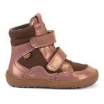 Dievčenské zimné barefoot topánky TEX WINTER TL Pink/Gold Froddo G3160247-8T - 35