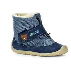 Fare 5041202 modré zimné barefoot topánky 22 EUR