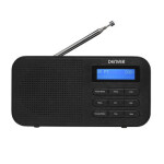 DENVER DAB-42 kompaktné rádio / DAB+ / FM / LCD displej / 1W RMS (DAB-42)