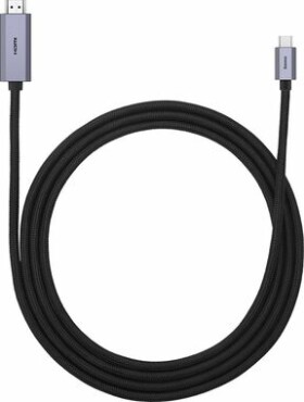 Baseus WKGQ010101 Kábel USB-C (M) - HDMI (M) 2 m čierna / 4K / 60Hz (WKGQ010101)