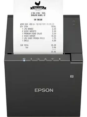 Epson TM-m30III čierna / Pokladničná termotlačiareň / 203 DPI / USB (C31CK50112)