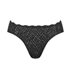 ZERO Feel Bliss Vysoké nohavičky - BLACK - SLOGGI BLACK - SLOGGI BLACK XS