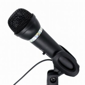 Gembird MIC-D-04 čierna / stolný mikrofón / 3.5 mm jack (MIC-D-04)