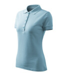 Pique Polo Dámske voľné polo tričko sky blue 2XL