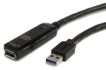 StarTech Predlžovací kábel USB čierna / Kábel / USB-A (M) - USB-A (F) / 10 m / 5 Gbps (USB3AAEXT10M)
